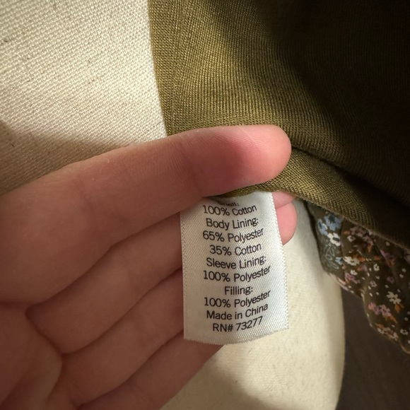 Sonoma Quilted Floral Jacket - Picture 4 of 5